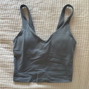 lululemon athletica Gray Tank Top